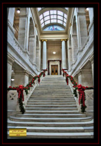 Arkansas State Capitol Building Stairway