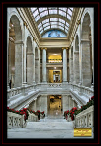 Arkansas State Capitol Building Stairway 2