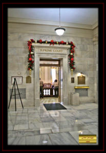 Arkansas State Capitol Building Supreme Court Entry
