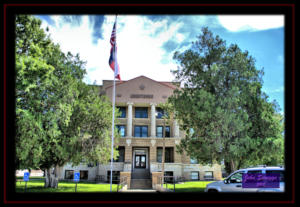 Armstrong County Courthouse 1912 Claude Texas Exterior 3