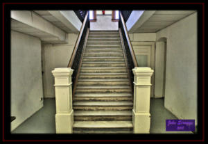 Armstrong County Courthouse Claude Texas Interior Basement 2