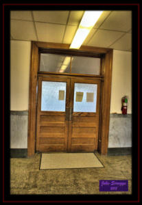 Armstrong County Courthouse Claude Texas Interior Courtroom Lobby