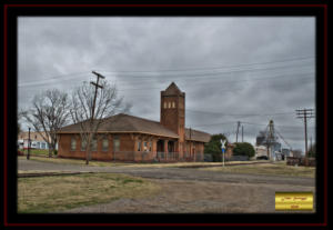 Bonham Texas Passenger Railroad Station Depot