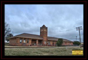 Bonham Texas Passenger Railroad Station Depot 2