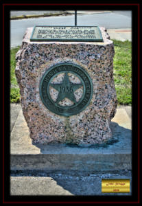 Butterfield Overland Stage Line Centennial Marker Gainesville Texas