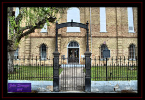 Cameron County Courthouse 1883 Fence Gate