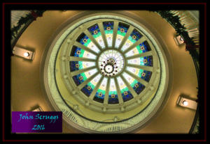 Cameron County Courthouse Center Skylight