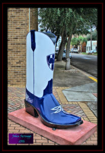 College Mascot Boot Tecnológico de Monterrey