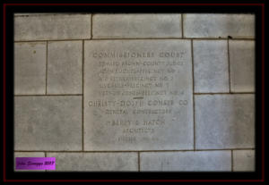 Collingsworth County Courthouse Cornerstone