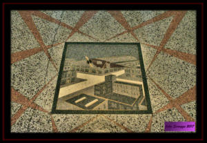 Collingsworth County Courthouse Floor Mural