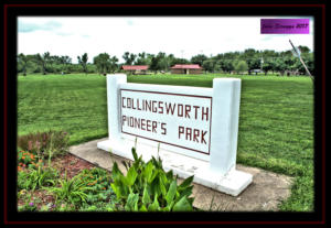Collingsworth County Pioneer's Park Sign