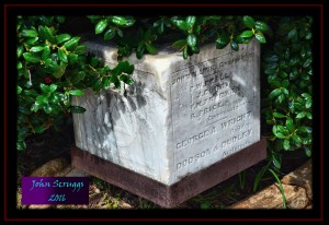 Cornerstone From the 1885 Courthouse in 2016