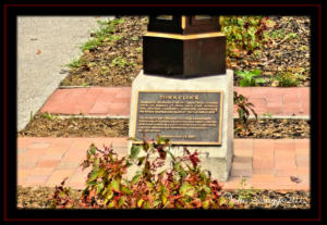 Corpus Christi Town Clock Placque