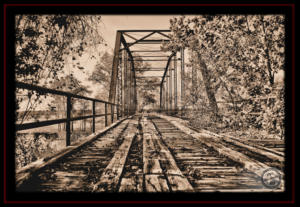 County Road 227 Bridge over Little River Cameron Texas