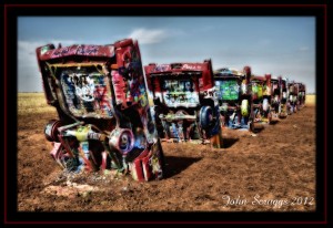 Cadillac Ranch Route 66 Amarillo, Texas