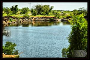 Old Rock Quarry, now a pond