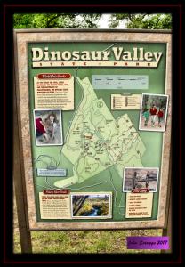 Map of Dinosaur Valley