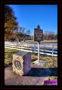 San Saba County Centennial Marker