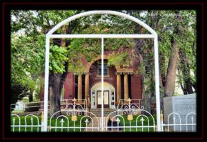 Front View of Hartley County Courthouse