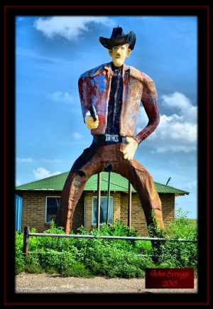 Bowlegged Big Tex ... Dalhart, Texas.