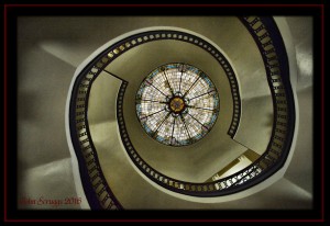 View up to the Skylight from the 1st Floor