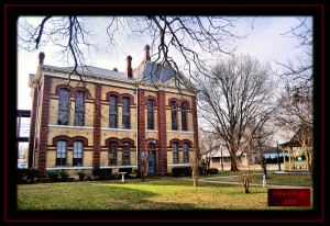 1891 Bastrop County Jail, Now used as office space for the courthouse