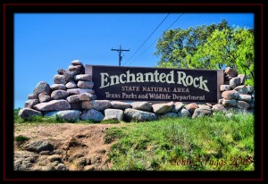 Entry to the State Park