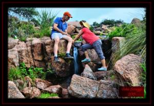 Small Waterfall from the runoff