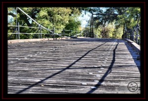 Old Wood Deck and Fasteners