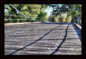 Old Wood Deck and Fasteners