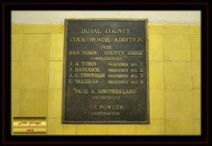 Duval County Texas Courthouse Addition Building Placque 1938