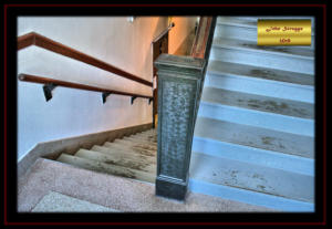 Duval County Texas Courthouse Stairwell