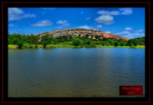 Enchanted Rock HDR West Face