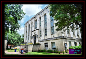 Falls County Texas Courthouse Marlin 1939