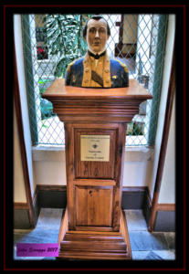 Fayette County Courthouse Bust of Gilbert du Motier de LA Fayette