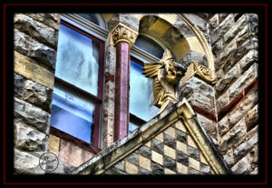 Fayette County Courthouse Gargoyle