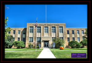 1950 Floyd County Courthouse Floydada Texas