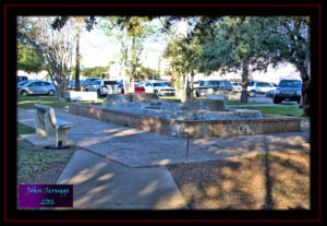 Former Fountain on Plaza Hidalgo Area.