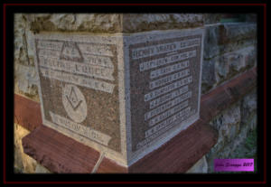 Goliad County Courthouse Cornerstone