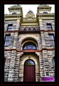 Goliad County Courthouse Facade