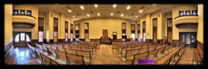 Goliad County Courtroom Panorama