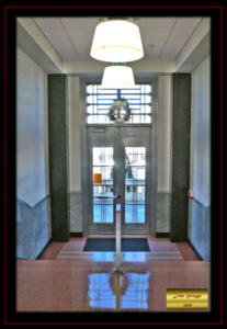 Guadalupe County Courthouse Texas Hallway Exit