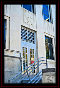 Guadalupe County Texas Courthouse Wisdom Carving