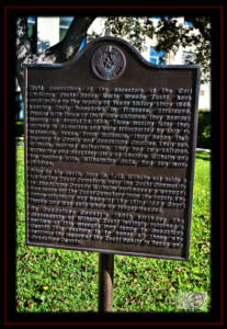 Guadalupe County Texas Seguin 1883 Courthouse Fence Placque