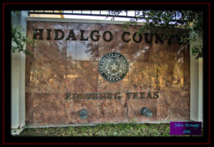 Hidalgo County Courthouse Edinburg Texas Marker