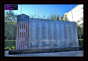 Hidalgo County Courthouse Edinburg Texas Veterans Memorial 1