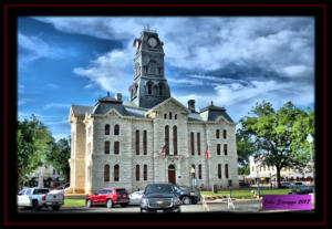 1890 Hood County Courthouse Granbury Texas