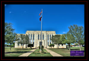 1935 Knox County Courthouse Benjamin Texas