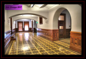 Lavaca County Courthouse Interior Corridorj