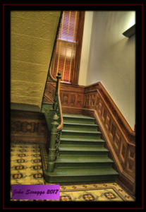 Lavaca County Courthouse Interior Stairwell 1